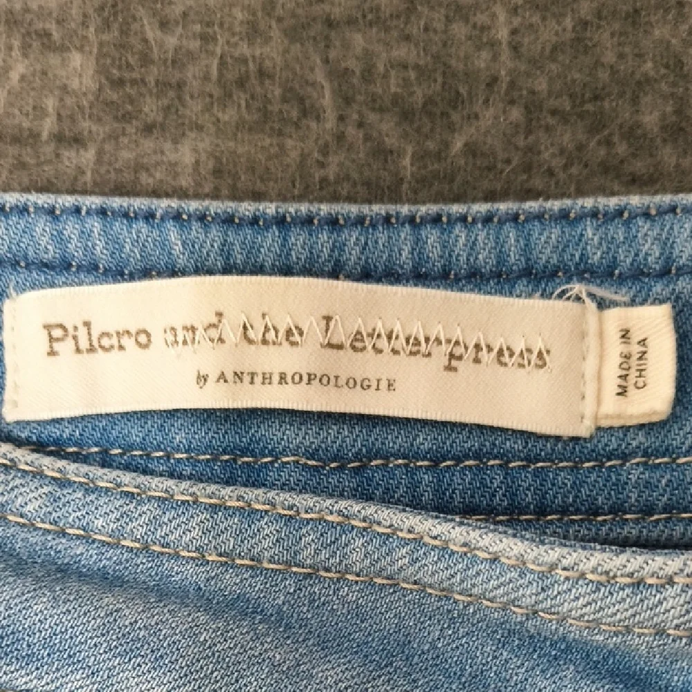 Pilcro and the Letterpress By Anthropologie High Rise Bootcut Jeans Size 29 - Picture 2 of 10